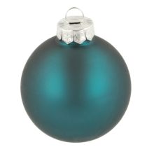 Prodotto Palline di Natale, opache e lucide, decorazioni festive per l'albero di Natale, 6 cm, 24 pezzi