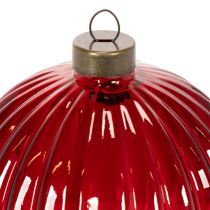 Prodotto Palline di Natale in vetro, rosse, 8 cm, 12 pezzi
