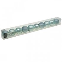 Prodotto Palline di Natale plastica mix azzurro Ø6cm 10 pz