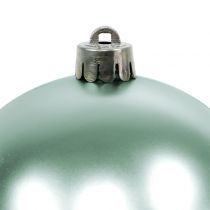 Prodotto Pallina di Natale infrangibile verde chiaro assortito Ø10cm 4pz