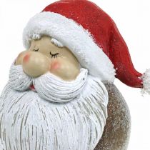 Prodotto Statuetta Babbo Natale Babbo Natale Rosso, Bianco Poliresina 15cm