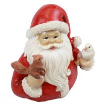 Prodotto Figure natalizie Babbo Natale con animali 10x7x9 cm 2 pezzi