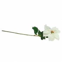 Prodotto Stella di Natale fiore artificiale bianco 67cm