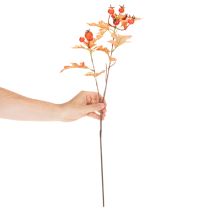 Prodotto Ramo artificiale di biancospino con foglie e bacche, 62 cm