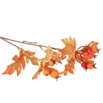 Prodotto Ramo artificiale di biancospino con foglie e bacche, 62 cm