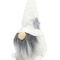 Prodotto Elfi di Natale con barba bianca, grigia 12 cm 4 pz