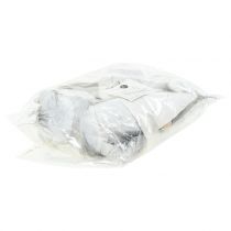 Prodotto Elfi di Natale con barba bianca, grigia 12 cm 4 pz