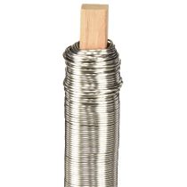 Prodotto Filo per avvolgimento Filo per legatura artigianale in acciaio inossidabile 0,65 mm 100 g