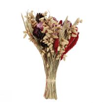 Prodotto Mazzo di fiori secchi di fiori selvatici in rosa naturale L30 cm
