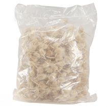 Prodotto Cardo selvatico, sbiancato ed essiccato, decorazione naturale, 3-6 cm, 1 kg
