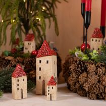 Prodotto Lanterna Avvento in ceramica, decorazione autunnale, H18/18,5cm, 2 pezzi