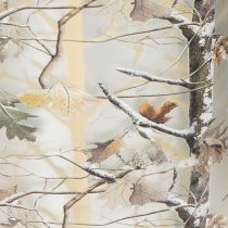 Prodotto Lanterna in vetro con decorazione a ramo, interno dorato, 12 cm