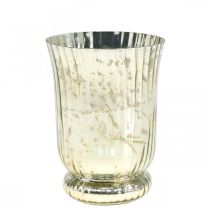 Prodotto Lanterna portacandele in vetro portacandele in vetro Ø14,5cm H20cm