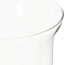 Prodotto Portacandele/vaso in vetro per un design d'interni suggestivo con eleganza classica, 25 cm