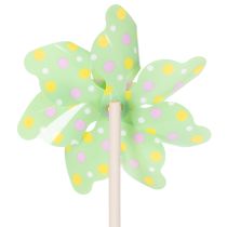 Prodotto Decorazione da giardino a forma di mulino a vento da posizionare nelle aiuole, 47 cm, 3 pezzi