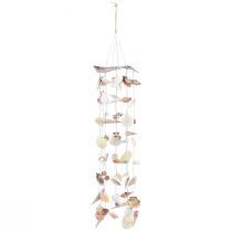 Prodotto Carillon a vento con decorazione a conchiglia da appendere H80 cm