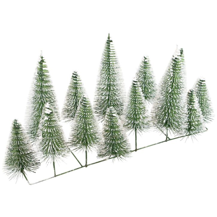Decorazione foresta invernale decorazione invernale decorazione tavola Natale 46×15 cm