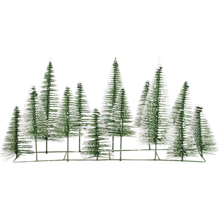 Decorazione foresta invernale decorazione invernale decorazione tavola Natale 46×15 cm