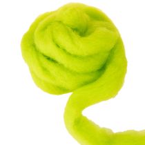 Prodotto Filato di lana morbida per decorazioni stagionali 2 m verde
