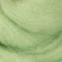 Prodotto Lana per lavori creativi, lana decorativa, cordoncino di lana per svariate idee creative e progetti artigianali, 2 m verde chiaro