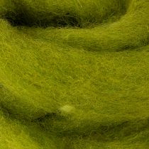 Prodotto Stoppino in lana Lana infeltrita morbida per decorazioni e composizioni stagionali 2 m Verde