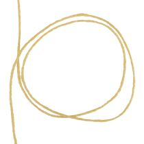 Prodotto Filo di stoppino cordone di lana cordone di feltro filo di lana giallo Ø3mm 100m