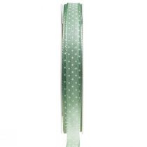 Prodotto Nastro regalo nastro decorativo punteggiato verde menta 10 mm 25 m