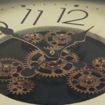 Prodotto Decorazione da parete orologio da parete orologio a ingranaggi bronzo crema retrò Ø54cm