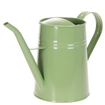 Prodotto Annaffiatoio vintage in metallo per interni, verde menta, 1,7 l, vaso decorativo, design retrò, H23 cm