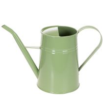 Prodotto Annaffiatoio vintage in metallo per interni, verde menta, 1,7 l, vaso decorativo, design retrò, H23 cm