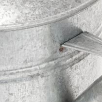 Prodotto Annaffiatoio vintage in zinco, 27 cm - fioriera per giardino e patio, vaso da fiori in metallo