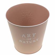 Prodotto Vaso da fiori in zinco Art of Nature rosa antico Ø17,5 cm H15 cm