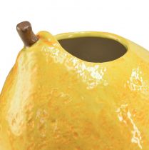 Prodotto Vaso limone vaso in ceramica giallo limone mediterraneo H19cm