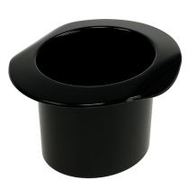 Cilindro nero 11,5 cm