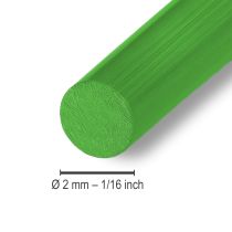 Prodotto Filo di alluminio 2mm 100g verde mela