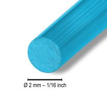 Prodotto Filo di alluminio 2mm 100g turchese