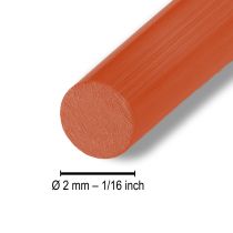 Prodotto Filo di alluminio Ø2mm 500g 60m arancione