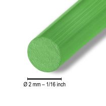 Prodotto Filo di alluminio Ø2mm Verde maggio 500g 60m