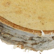 Fette di betulla rotonde al naturale 10 pezzi