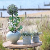 Prodotto Ramo fiorito di Allium artificiale, aspetto realistico, 90 cm