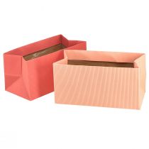 Prodotto Busta per fiori extra lunga con pellicola rosa salmone 24x12 cm 6 pz