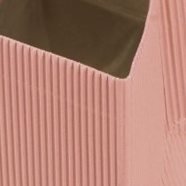 Prodotto Busta per fiori Busta di carta con pellicola rosa salmone 10,5 cm 6 pz