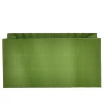 Prodotto Fioriera a coste lunghe Verde Oliva 24x12 cm 6 pz