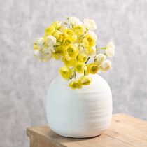 Prodotto Bouquet di ranuncoli artificiali, decorazione floreale di lunga durata per la primavera, 32 cm, 5 pezzi