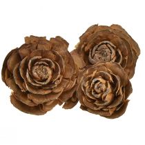 Prodotto Coni di cedro tagliati a rosa di cedro rosa 4-6 cm naturali 50 pz