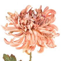 Prodotto Crisantemi Salmone Rosa Artificiale Ø13cm L72cm 2pz