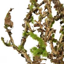 Prodotto Ramo decorativo con muschio artificiale decorazione autunnale grigio verde L78cm