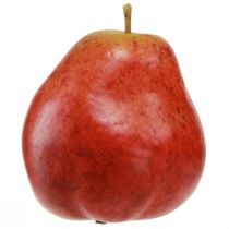 Prodotto Pere rosse decorative, Ø5,5cm, H6,5cm, 12 pezzi, frutta decorativa