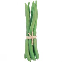 Prodotto Fagioli Decorativi Verdura Artificiale Verde Real Touch 17 cm 6 pz