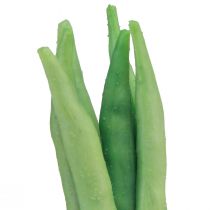 Prodotto Fagioli Decorativi Verdura Artificiale Verde Real Touch 17 cm 6 pz